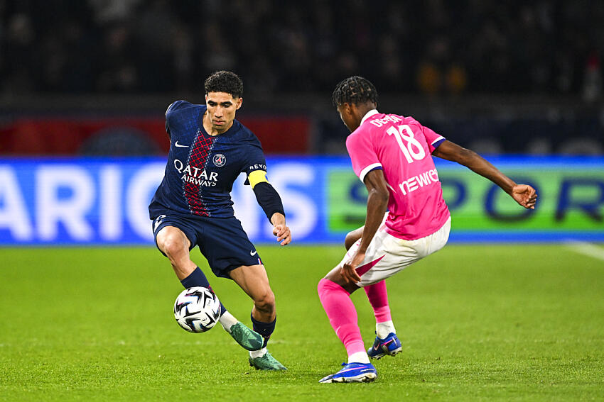 200e match et victoire convaincante : Achraf Hakimi brille avec le PSG contre Toulouse