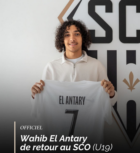 Angers SCO mise sur l’avenir avec la signature du jeune talent égyptien Wahib El Antary