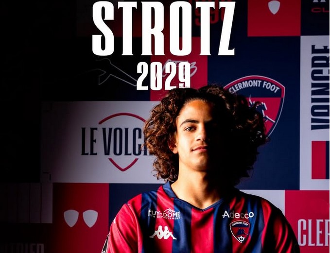 Noam Strotz signe son premier contrat professionnel avec Clermont Foot — Une nouvelle étoile est née