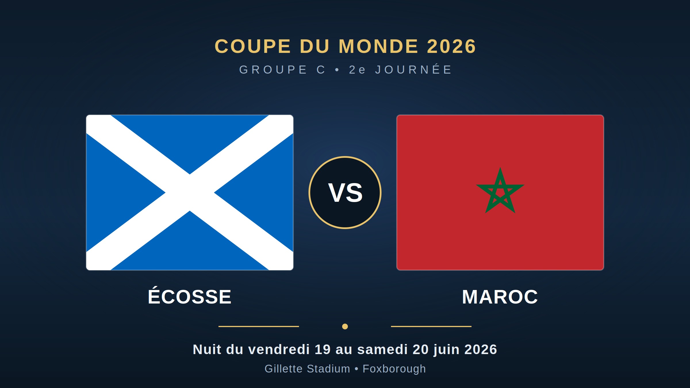 Coupe du Monde 2026 : le Maroc face à l&rsquo;Écosse pour valider son billet, à quelle heure et où voir le match ?